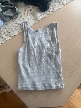 Skims cotton rib tank top